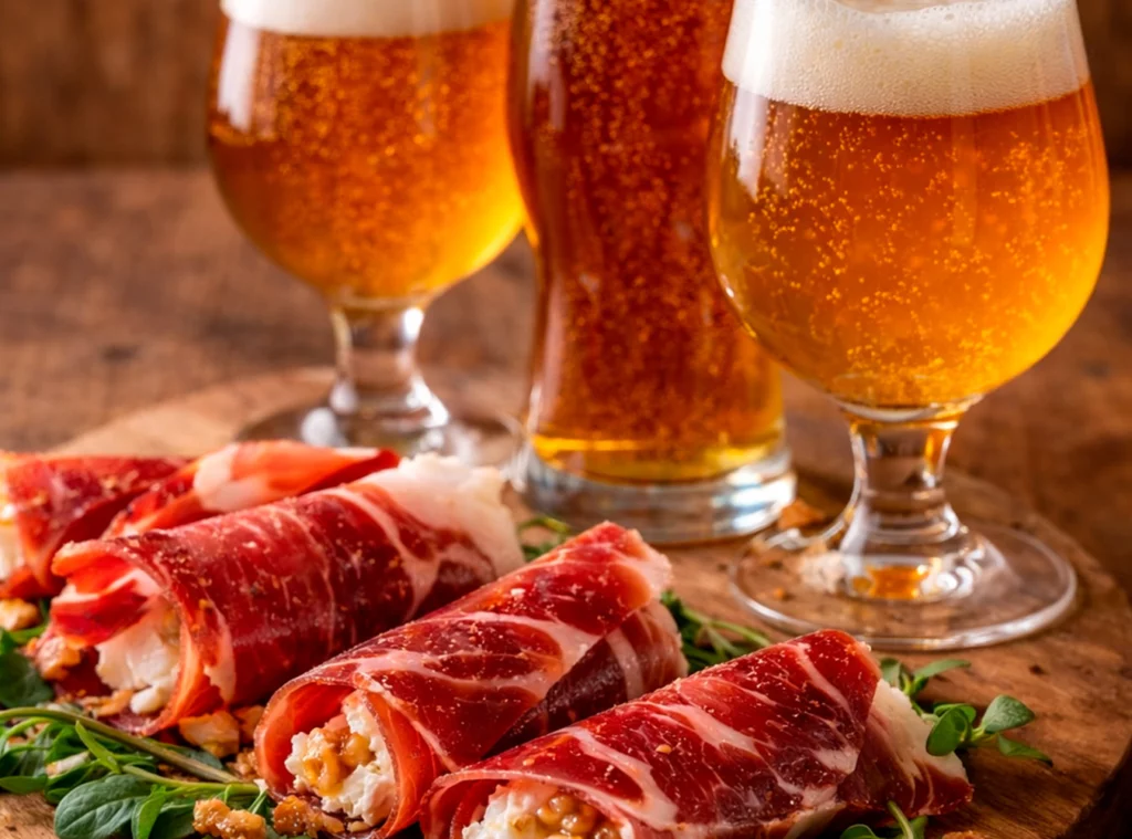 Maridando la grasa Ibérica con cervezas artesanales de alta fermentación