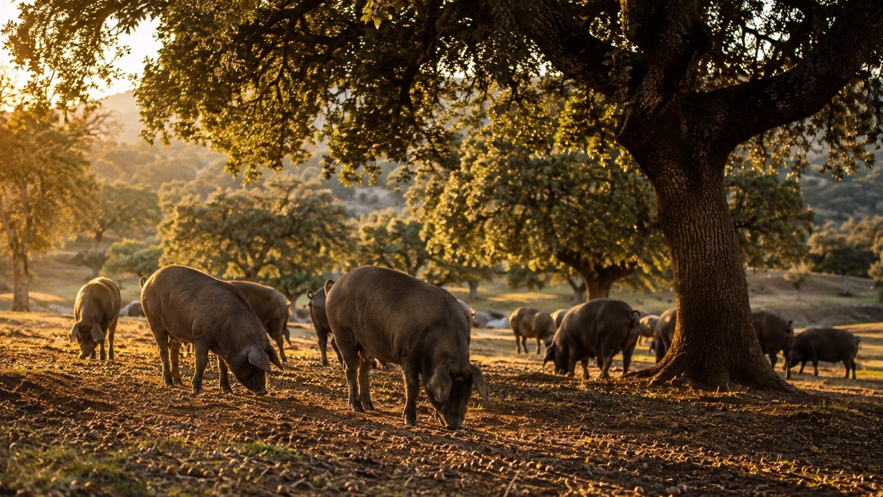 La Montanera El Tiempo Sagrado que Transforma el Cerdo Ibérico en Leyenda