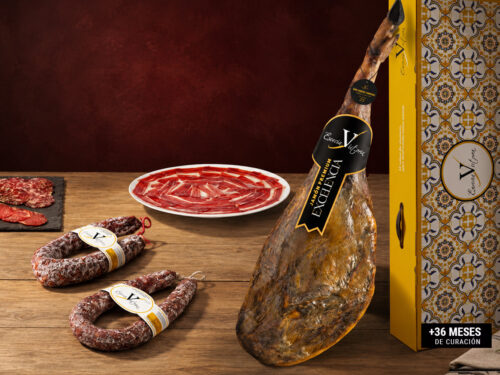 Jamón Premium Excelencia Etiqueta Negra Edición limitada y numerada