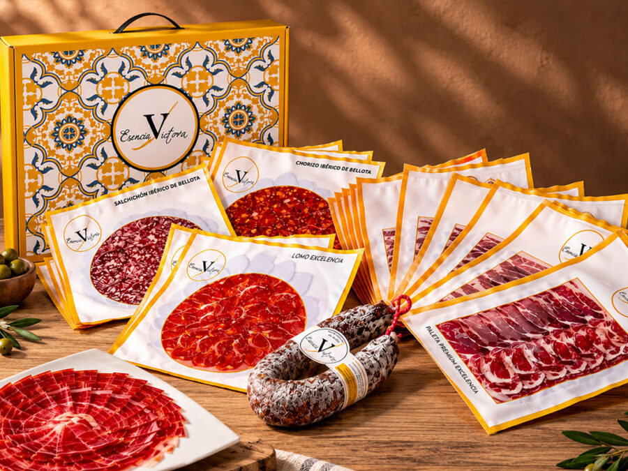 Lote Erasmus Premium Excelencia Ibérica: Set de productos ibéricos loncheados